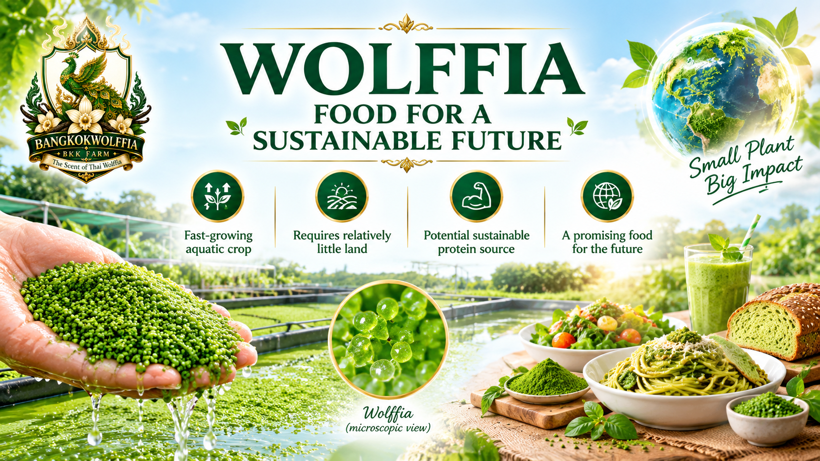 Bangkok Wolffia Farm 05
